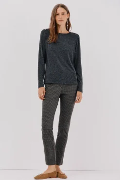 Cortefiel T-Shirts-Camisa de caixa de botões Cinzento