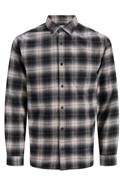Jack & Jones Camisas-Camisa de corte regular cinzento