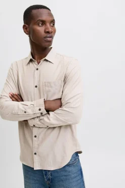 Jack & Jones Camisas-Camisa de corte regular. cinzento