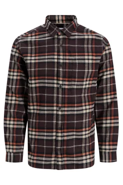 Jack & Jones Camisas-Camisa de corte regular castanho