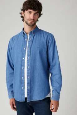 Levi's Camisas-Camisa de ganga Levis® azul