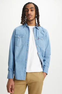 Levi's Camisas-Camisa de ganga ® Azul
