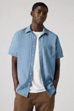 Levi's Camisas-Camisa de ganga ® Azul