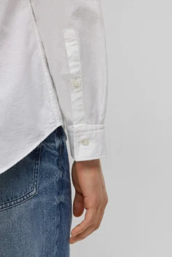 HUGO Camisas-Camisa de manga comprida Branco