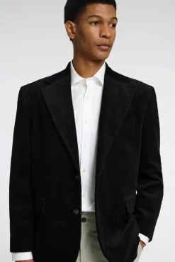 Selected Camisas|Camisas Clássicas-Camisa de manga comprida elegante 100% algodão Branco