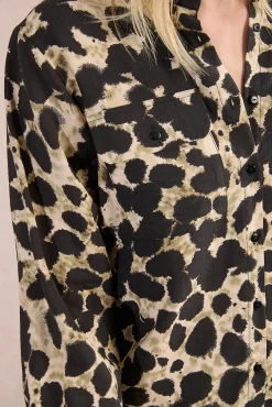 Molly Bracken Blusas-Camisa de manga comprida com estampado Multicolorido