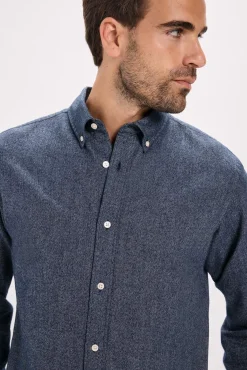 Jack & Jones Camisas-Camisa de manga de manga comprida Azul