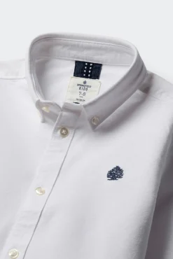 Springfield Kids Camisas-Camisa de menino com cotoveleiras branco