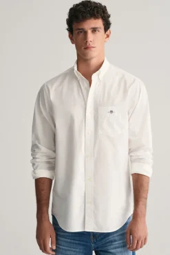 Gant Camisas-Camisa de popeline Branco