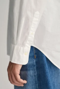 Gant Camisas-Camisa de popeline Branco