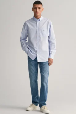 Gant Camisas-Camisa de popeline Azul