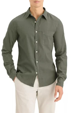 Dockers Camisas-Camisa de popeline Verde
