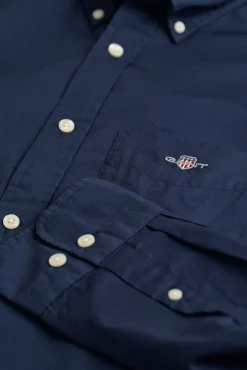 Gant Camisas-Camisa de popeline Azul