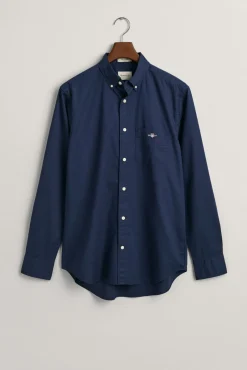 Gant Camisas-Camisa de popeline Azul