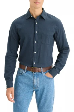 Dockers Camisas-Camisa de popeline Azul