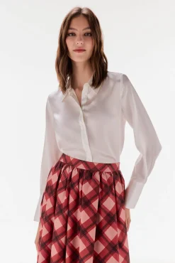 TFP by Tamara Falcó Blusas-Camisa de seda Ecru