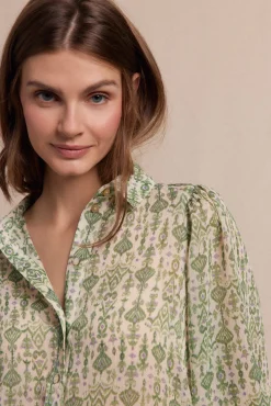 Slowlove Blusas-Camisa estampada Impress&atilde;o