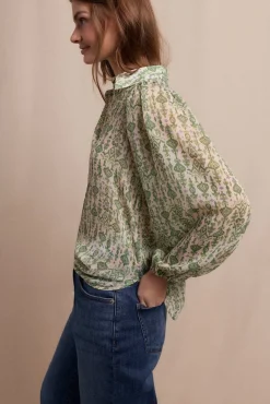 Slowlove Blusas-Camisa estampada Impress&atilde;o