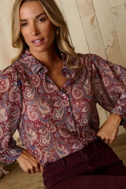 Polín Et Moi Blusas-Camisa estampada da Nicki Granada