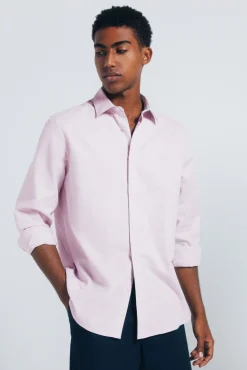 Springfield Camisas-Camisa estrutura rosa