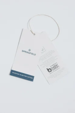 Springfield Camisas-Camisa estrutura azul