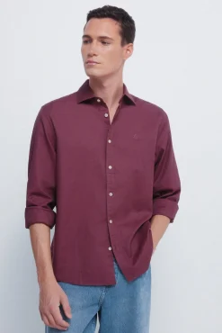 Springfield Camisas-Camisa estruturada vermelho