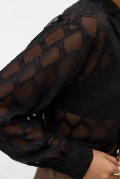 Vero Moda Blusas-Camisa estruturada Preto