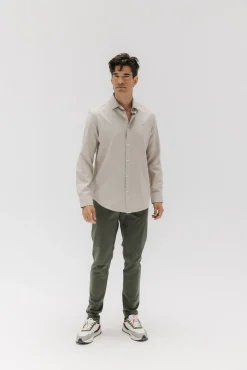 elPulpo Camisas-Camisa estruturada casual Castanho