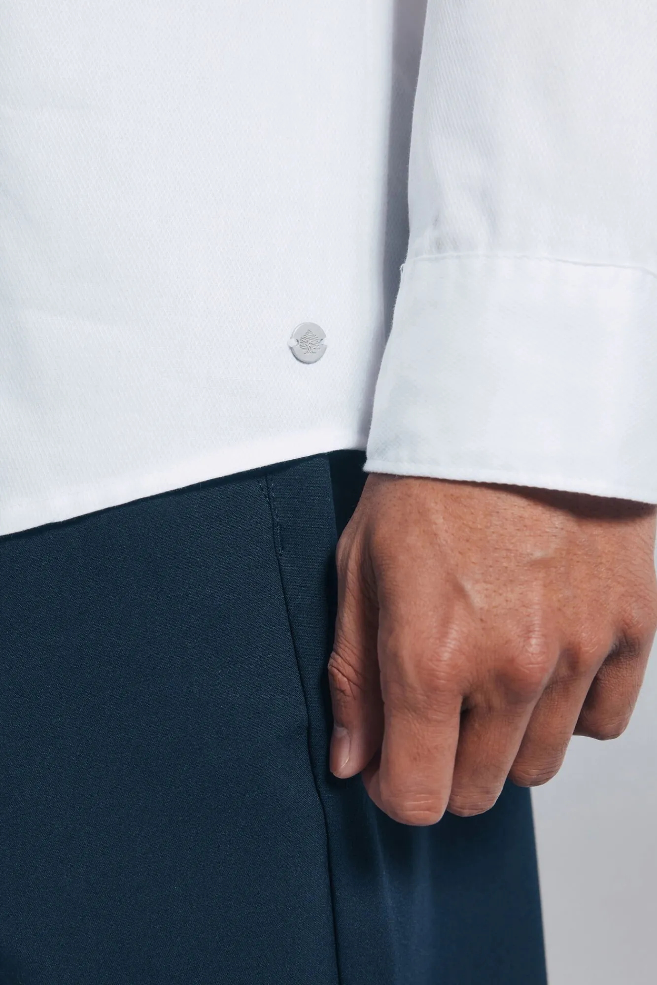 Springfield Camisas-Camisa estruturada de fácil cuidado branco