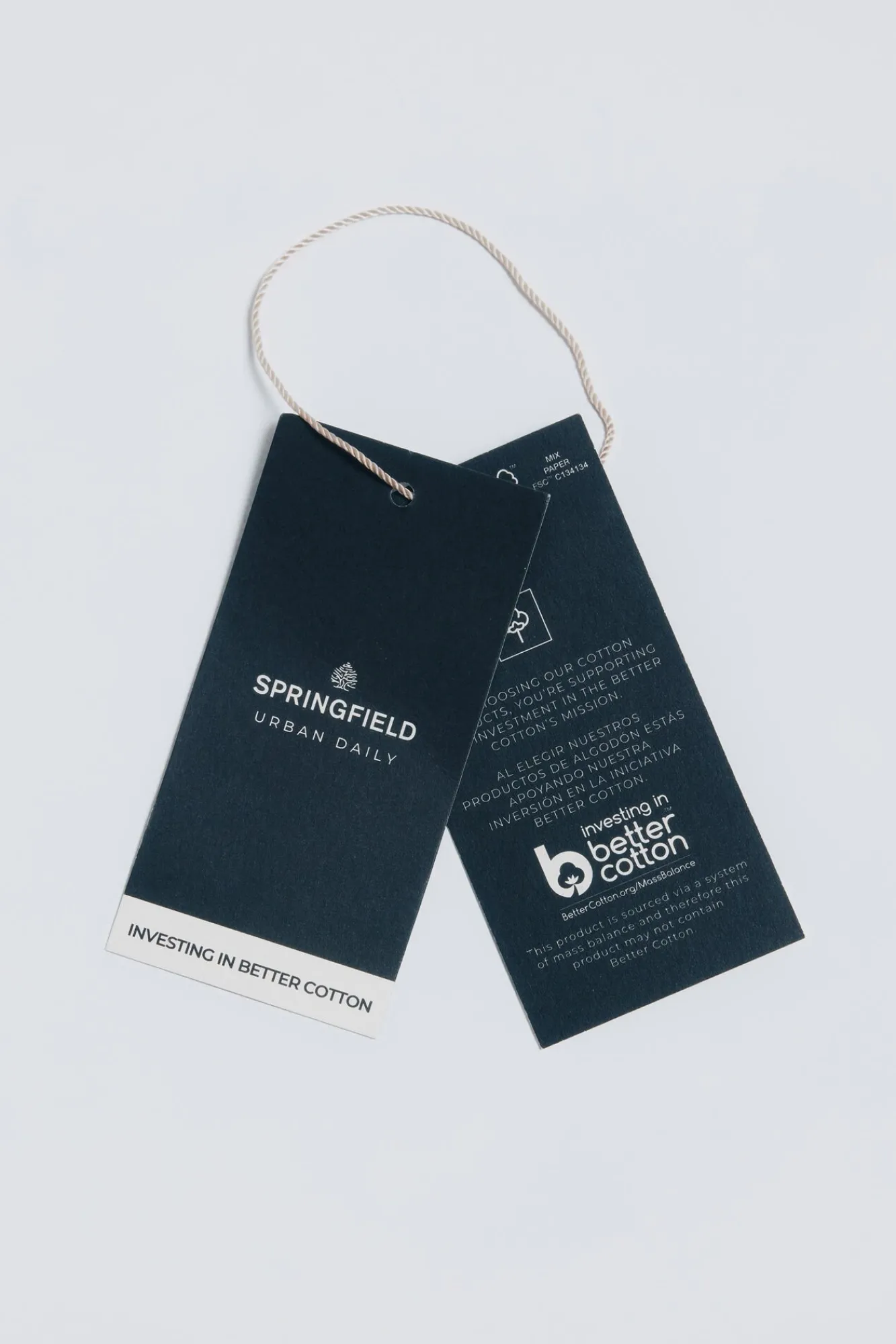 Springfield Camisas-Camisa estruturada de fácil cuidado branco