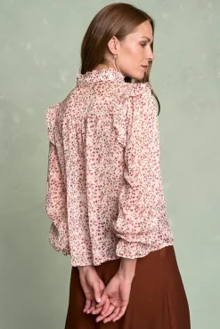 Polín Et Moi Blusas-Camisa flor Minna Granada