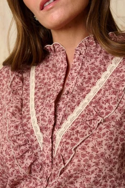 Polín Et Moi Blusas-Camisa floral Mara Subiu