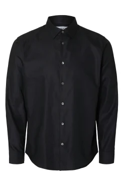 Selected Camisas-Camisa formal slim fit Preto