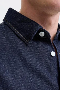 Jack & Jones Camisas-Camisa jeans azul