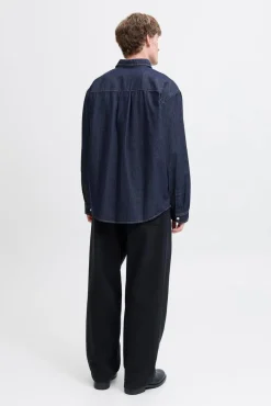 Jack & Jones Camisas-Camisa jeans azul