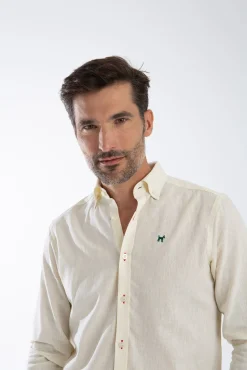 Williot Camisas-Camisa linho Amarelo