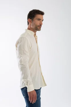 Williot Camisas-Camisa linho Amarelo