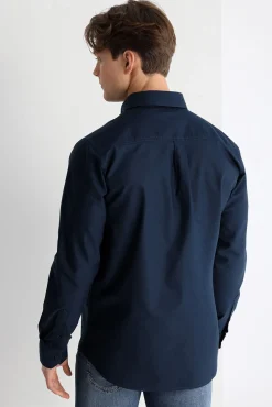 Lois Camisas-Camisa Manga Comprida azul