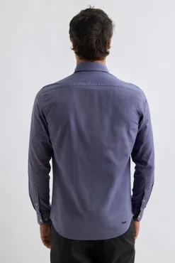 Williot Camisas-Camisa Micropiqué Cinzento