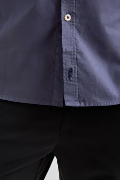 Williot Camisas-Camisa Micropiqué Cinzento