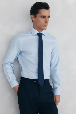 Pedro del Hierro Camisas|Camisas Clássicas-Camisa non iron + antimanchas Branco