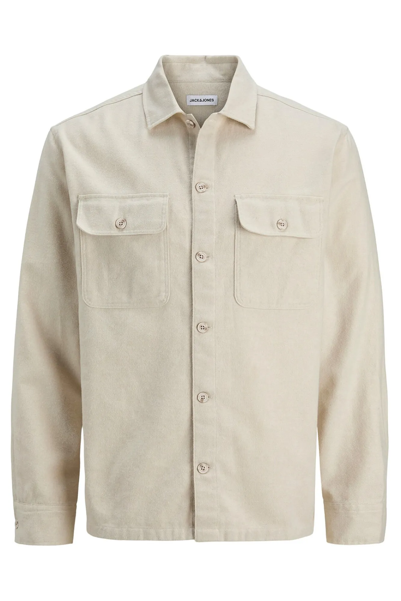 Jack & Jones Camisas-Camisa oversize com corte descontraído cinzento