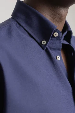 PuroEGO Camisas-Camisa oxford corte slim Azul