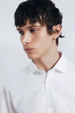 Springfield Camisas-Camisa Oxford Leve branco