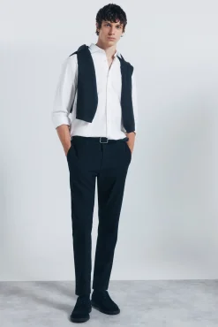 Springfield Camisas-Camisa Oxford Leve branco