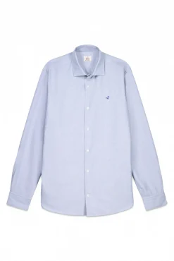 OOTO Camisas-Camisa oxford liso Azul