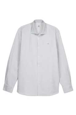 OOTO Camisas-Camisa oxford riscas Verde