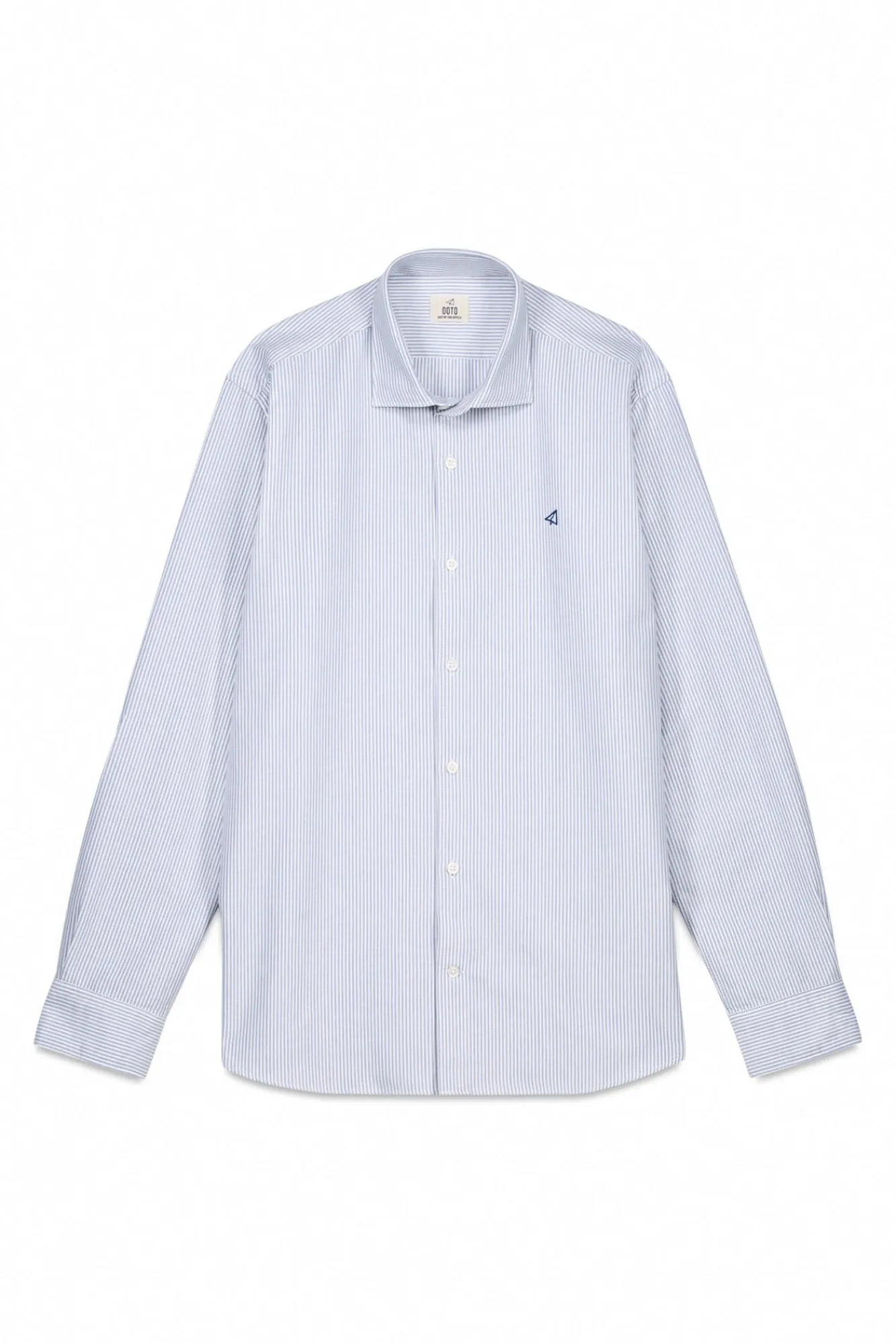 OOTO Camisas-Camisa oxford riscas Azul