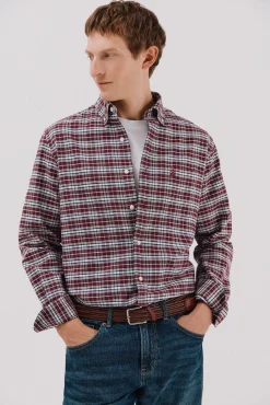 Cortefiel Camisas-Camisa oxford xadrez Granada