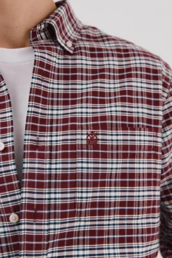 Cortefiel Camisas-Camisa oxford xadrez Granada